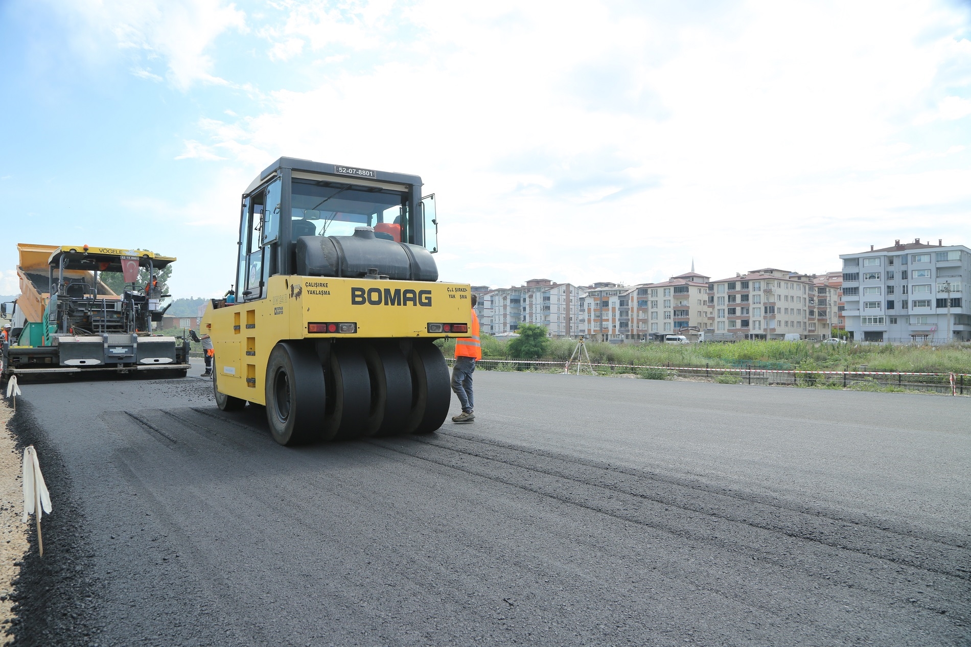 YENİ OTOGAR YOLUNDA HUMMALI ÇALIŞMA